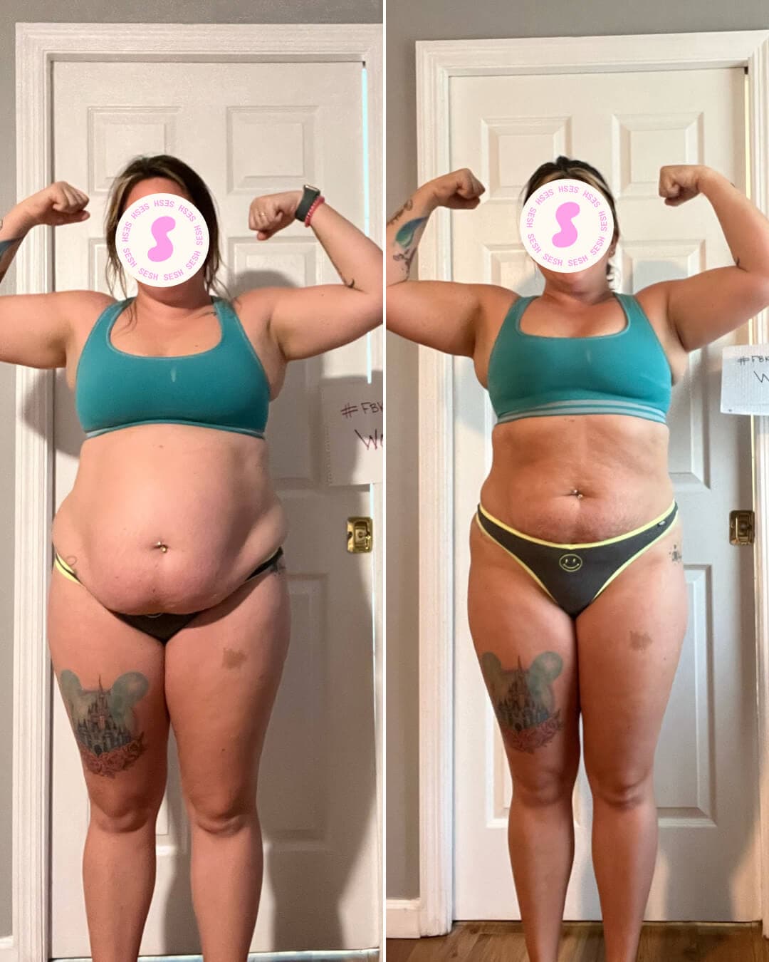 before and after
