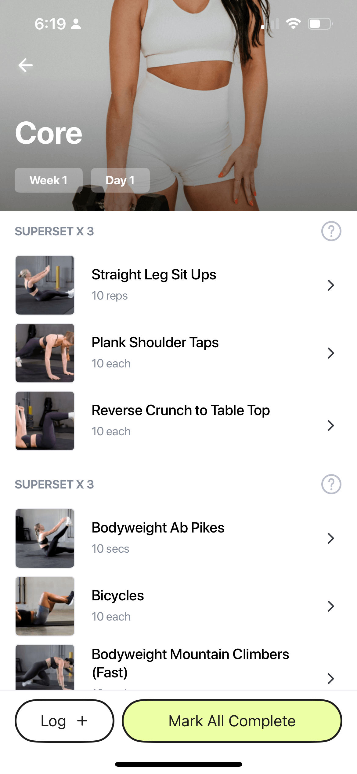 Easy-to-follow workouts
