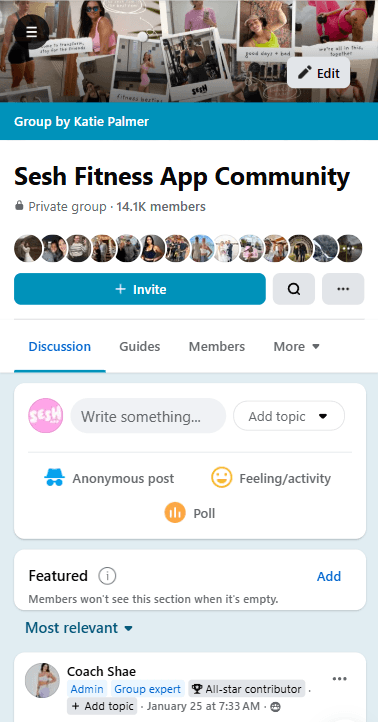 empowering private community