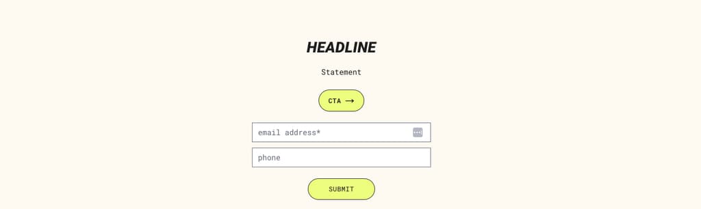 Banner Form Capture