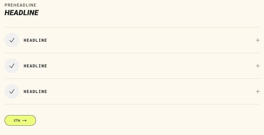 Accordion Icons