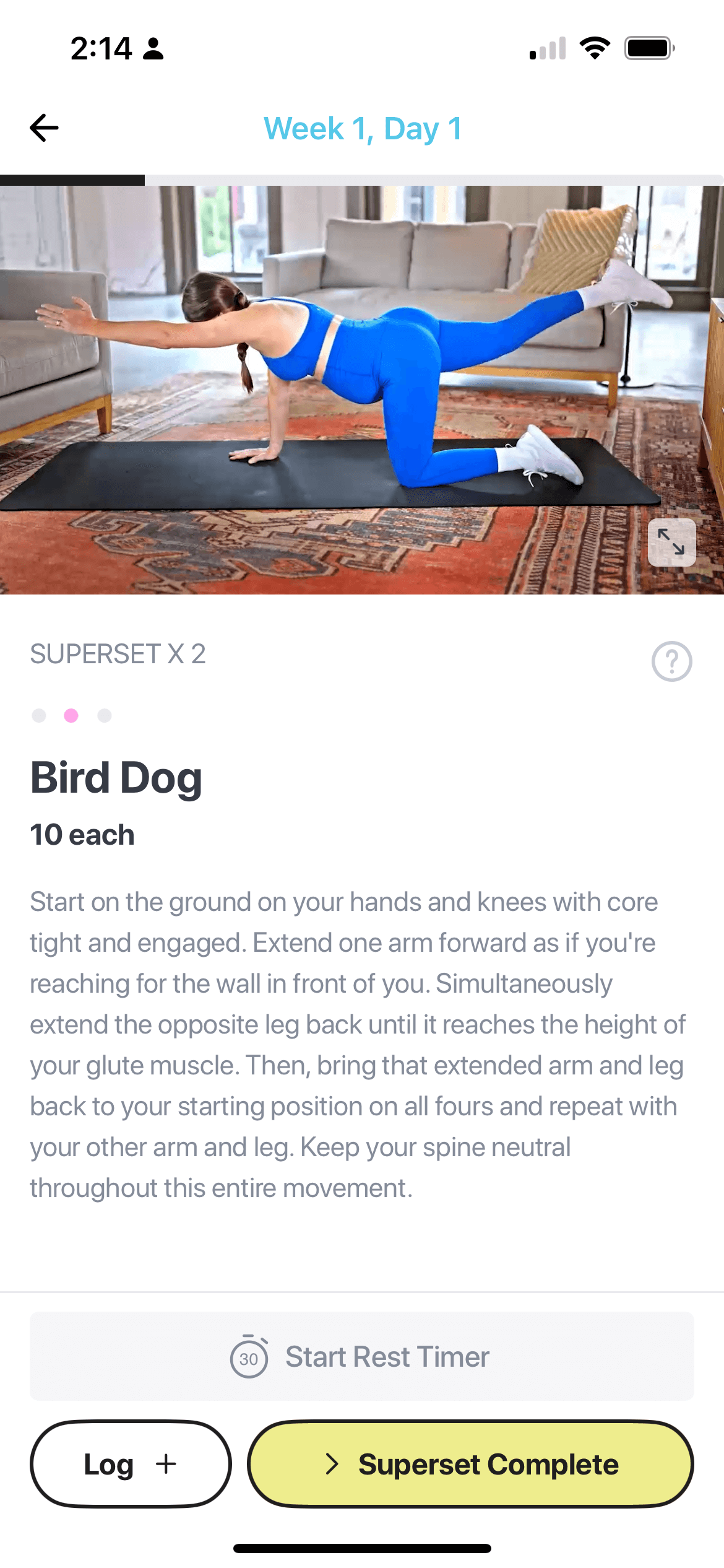 Easy-to-follow workouts